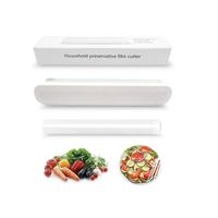 Dispensador De Papel Alusa Cortador Film Porta Rollo Cocina