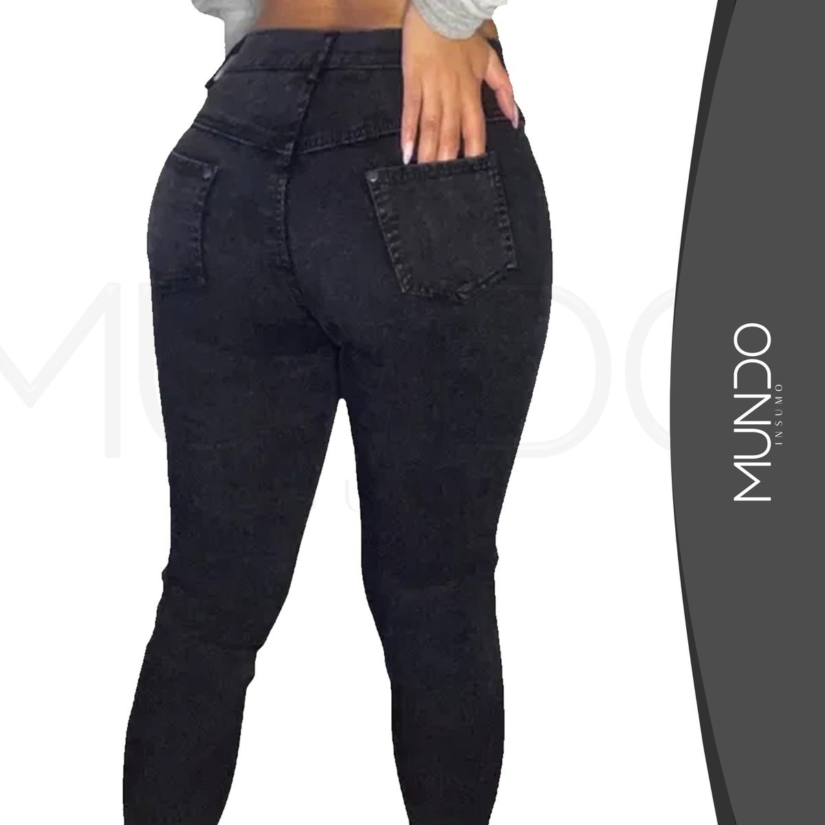 GENERICO - Pantalón Leggins Japeados Tipo Jeans Elástico De Mujer colores…