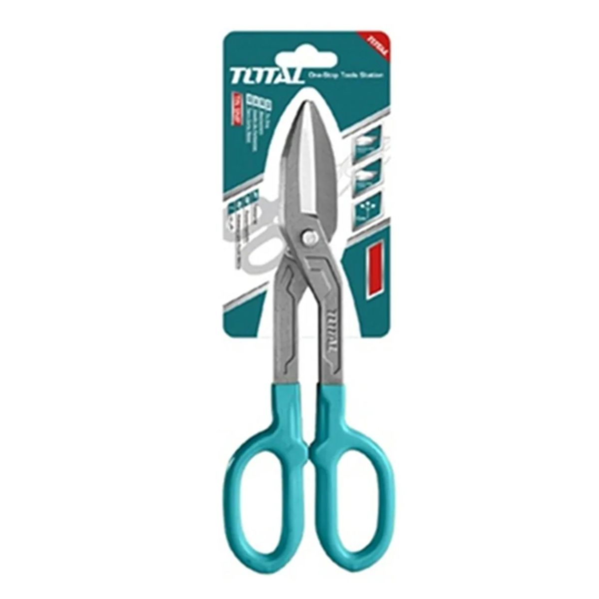 TOTAL TOOLS - Tijera Corte Hojalatera 12 Pulgadas (300mm)