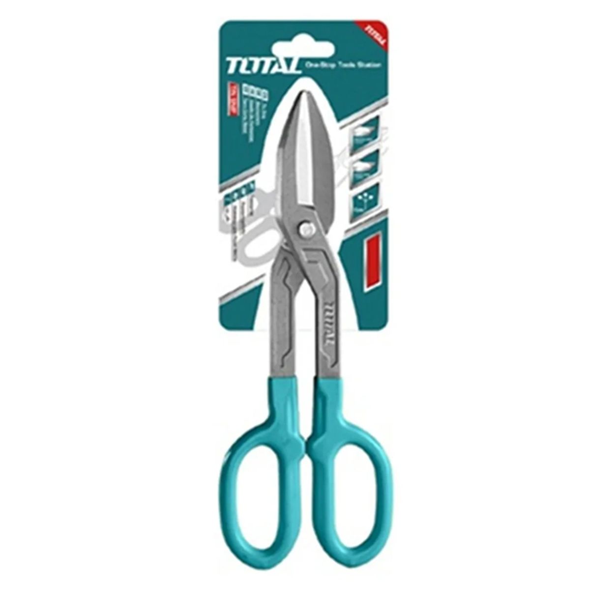 TOTAL TOOLS - Tijera Corte Hojalatera 10 Pulgadas (254mm)