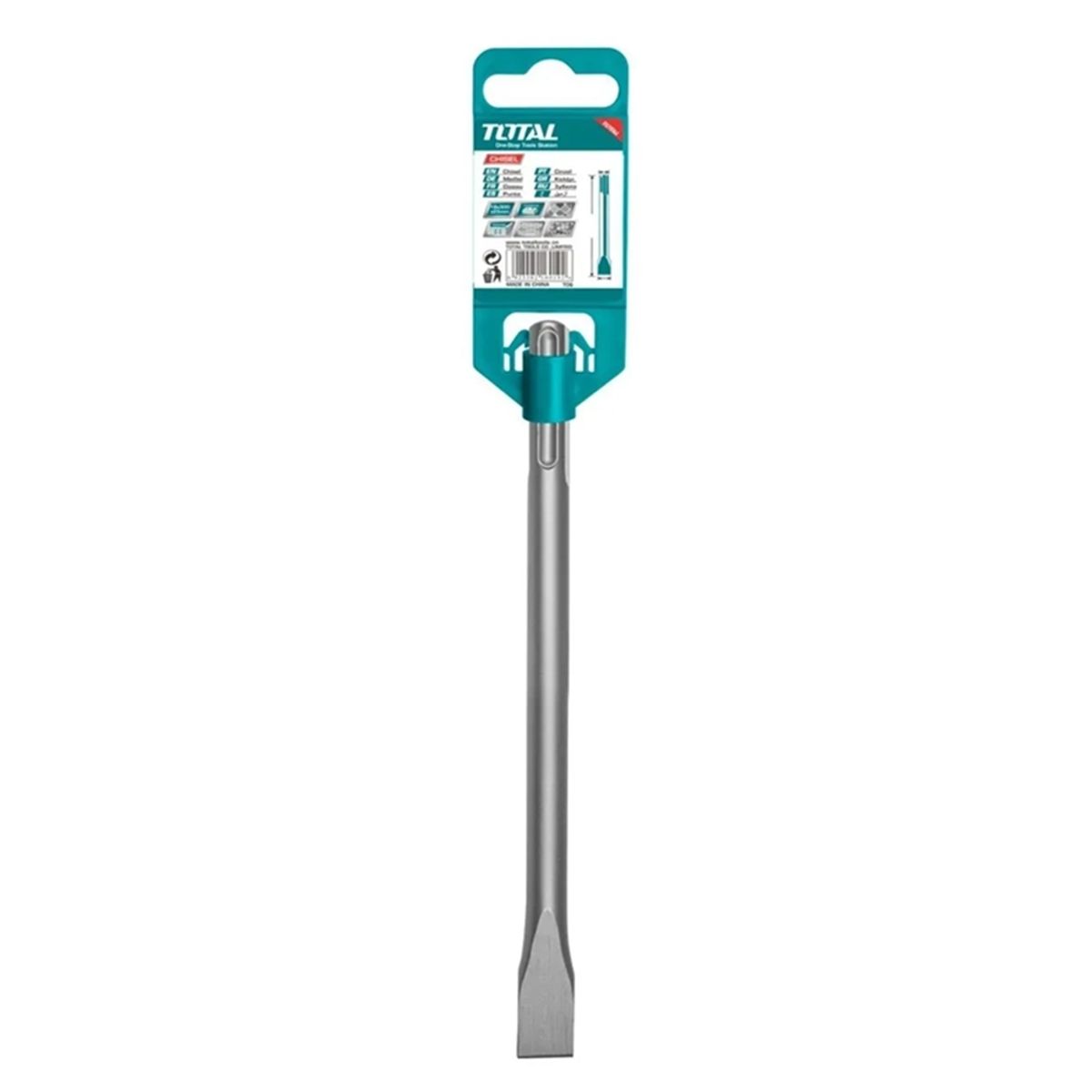 TOTAL TOOLS - Cincel Plano P Rotomartillo Sds Max 18x300x25mm