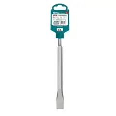 TOTAL TOOLS - Cincel Plano para Rotomartillo Sds Plus 14x250x20mm