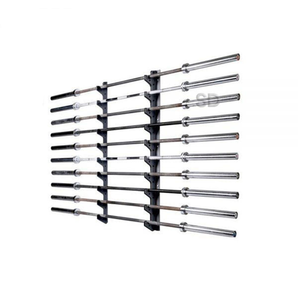 SDFIT - Rack de muralla horizontal para barras olímpicas Sd-r6035-w