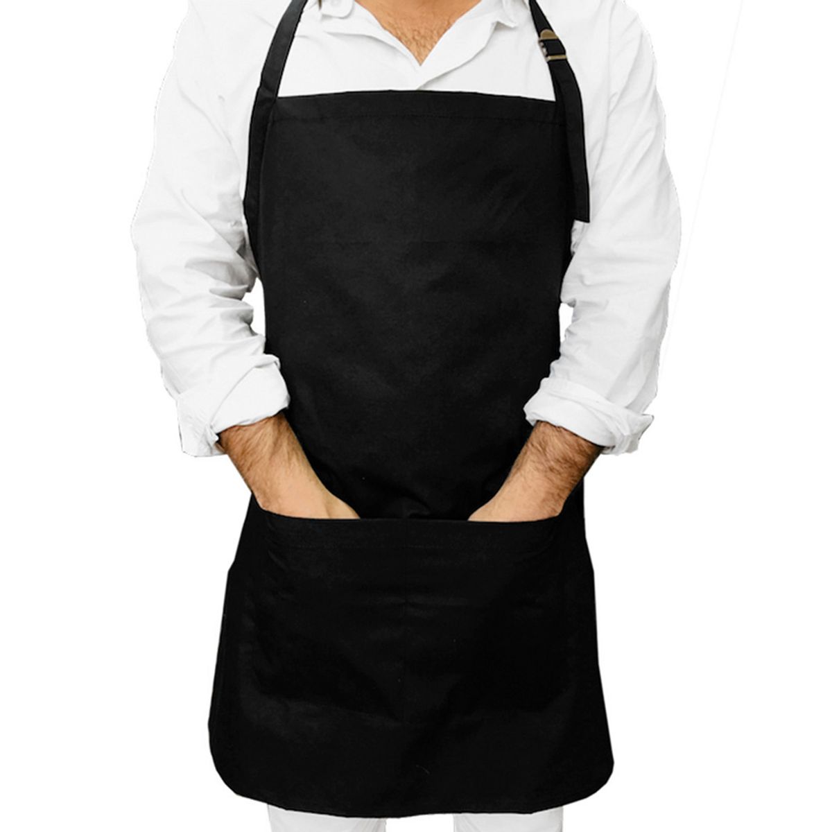 INDUSBORD - Pechera Gabardina Classic Gourmet Negro