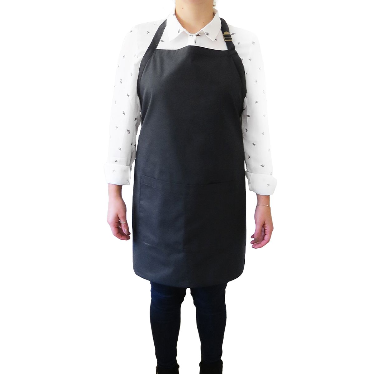 INDUSBORD - Pechera Gabardina Classic Gourmet Negro