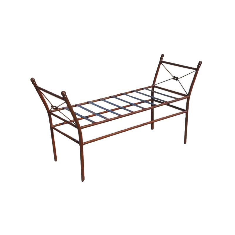 GENERICO - Banqueta Fierro Etrusco Modelo Nudo