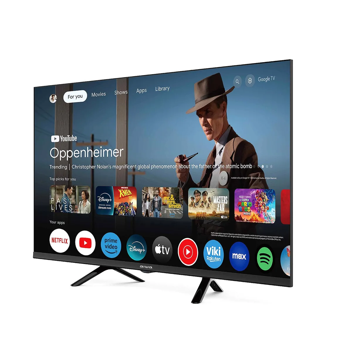 AIWA - Smart Tv Aiwa 32 Hd Bluetooth Sistema Google Tv