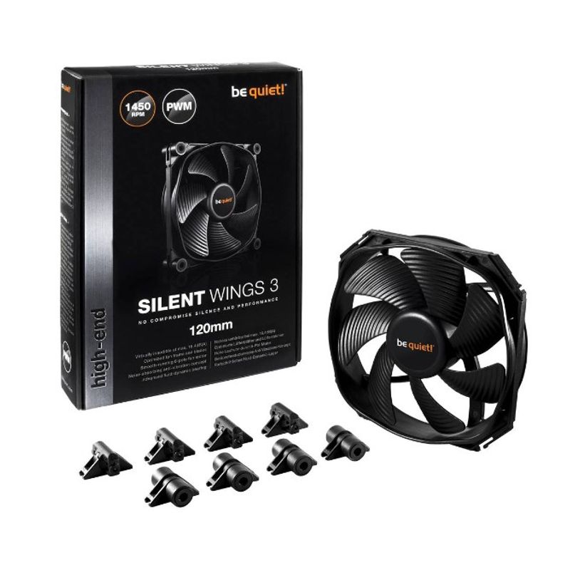 BE QUIET - Ventilador de Gabinete Be Quiet Silent Wings 3 120mm PWM