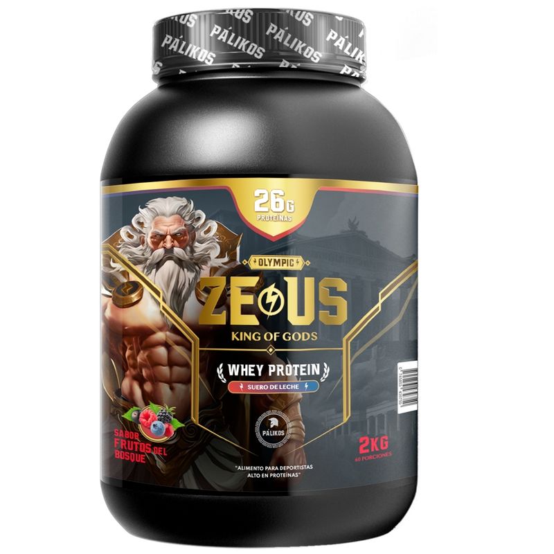 PALIKOS FITNESS - Proteina 2kg Sabor Frutos del Bosque