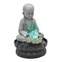 FUENTE AGUA MONJE EN ORACION ( 20 x 20 x 29 cm)