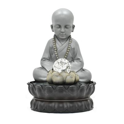 Imagen 2 del producto FUENTE AGUA MONJE EN ORACION ( 20 x 20 x 29 cm)