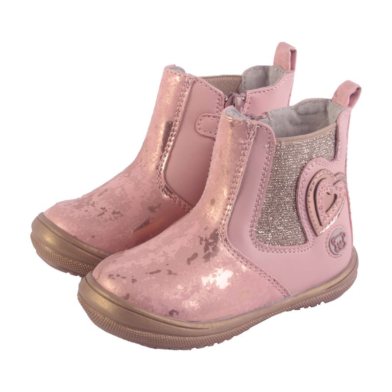 PILLIN - Botín Bebé Niña Rosado Pillin PILLIN