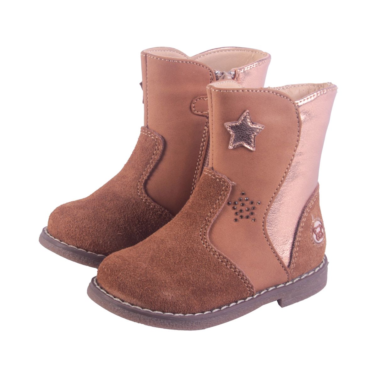 PILLIN - Bota Bebé Niña Café Pillin PILLIN