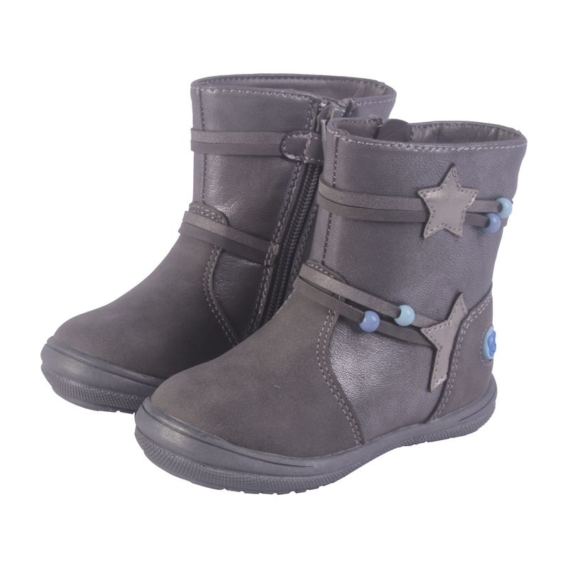 PILLIN - Bota Bebé Niña Gris oscuro Pillin PILLIN
