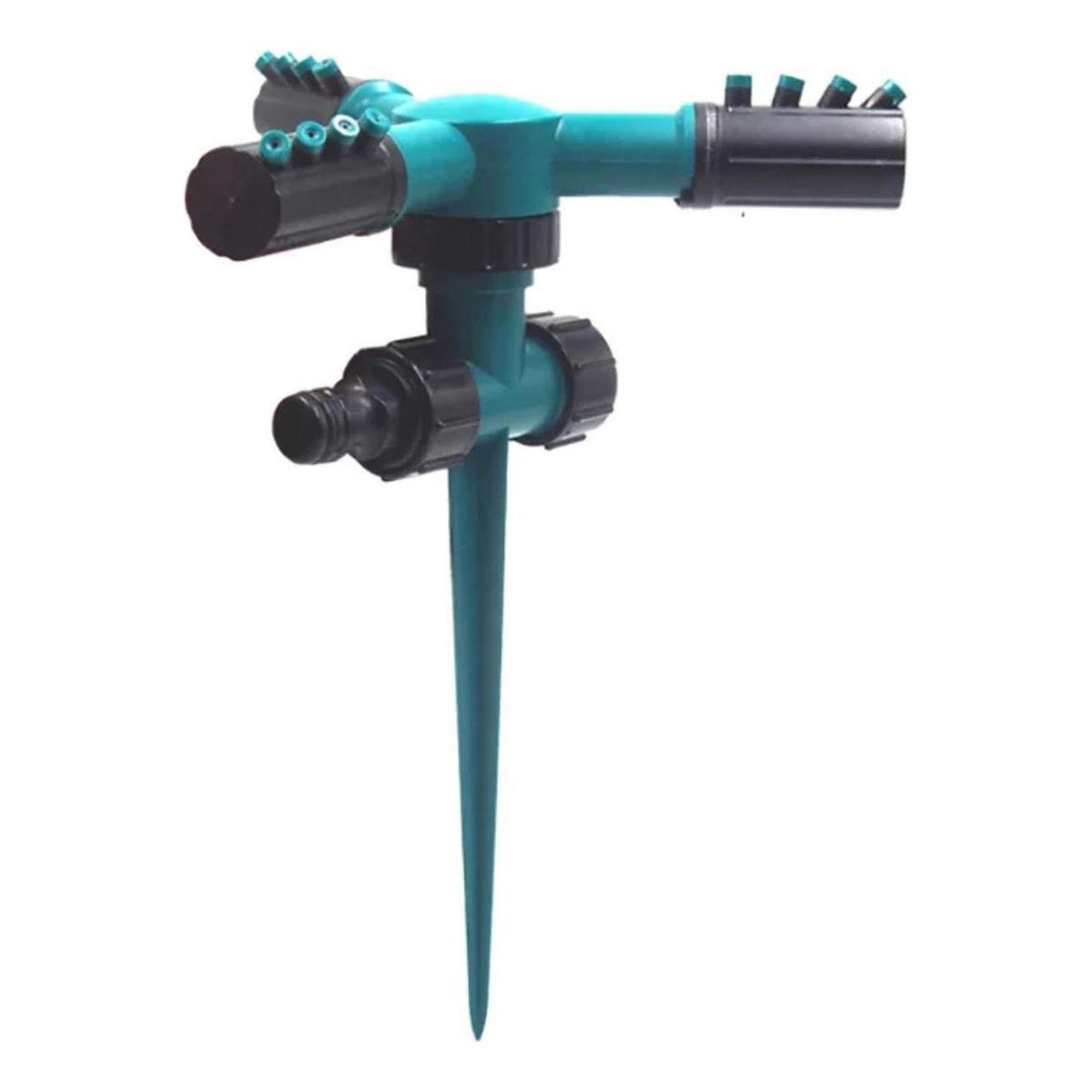 IMPORTCLICK - Aspersor Giratorio 360 ° Rociador De Agua Con Estaca Para Jardín