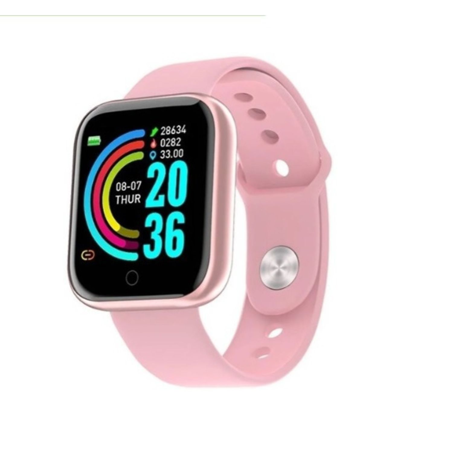 GENERICO Smartwatch Smart Bracelet D20 Caja de Plástico Plata