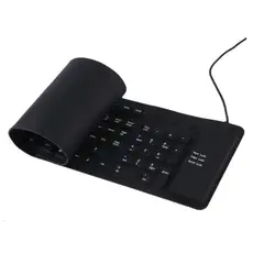 GENERICO - Teclado De Silicona Flexible, 109 Teclas, Resistente Al Agua