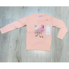 GENERICO - Blusa De Niña Manga Larga Suave Polera Vestir