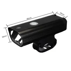 DEFENSOR FOREVER - Luz Delantera Recargable Para Bicicleta