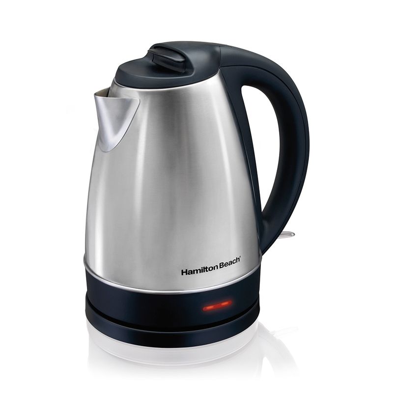 HAMILTON BEACH - Hervidor Eléctrico Hamilton Beach Acero Inoxidable 1,7 L Plata 40989-CL