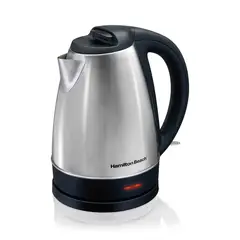 HAMILTON BEACH - Hervidor Eléctrico Acero Inoxidable 1,7 L Plata 40989-CL