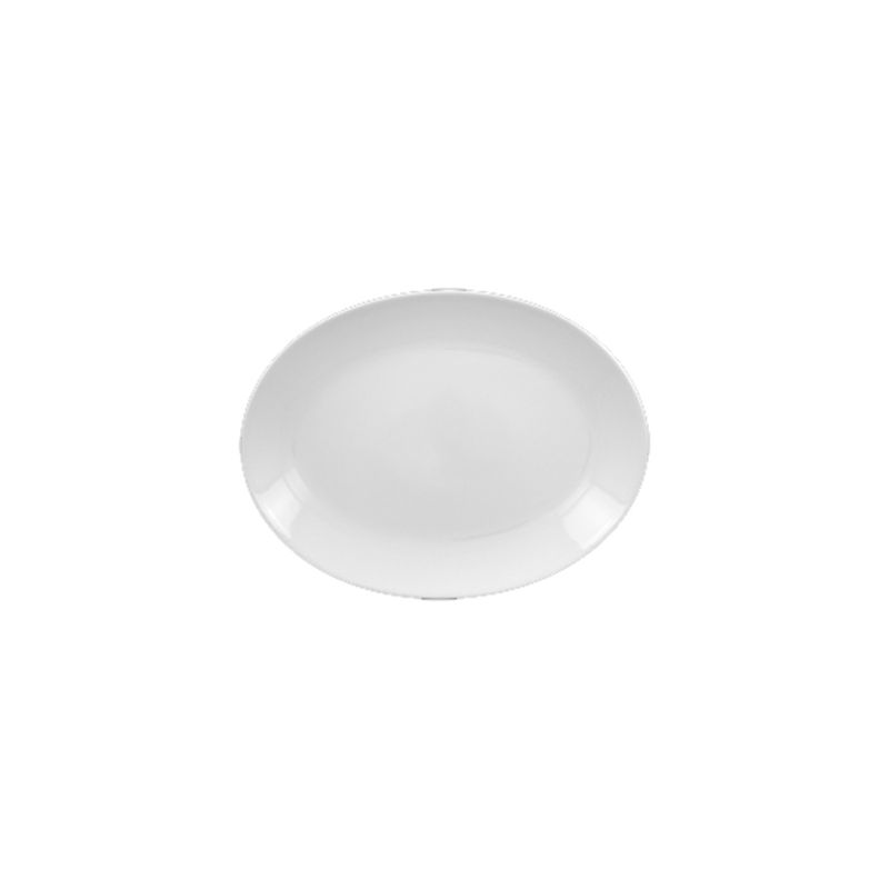 RAK PORCELAIN - SET DE 24 PLATO OVALADO PORCELANA BLANCO 21CM ORION RAK RAK PORCELAIN