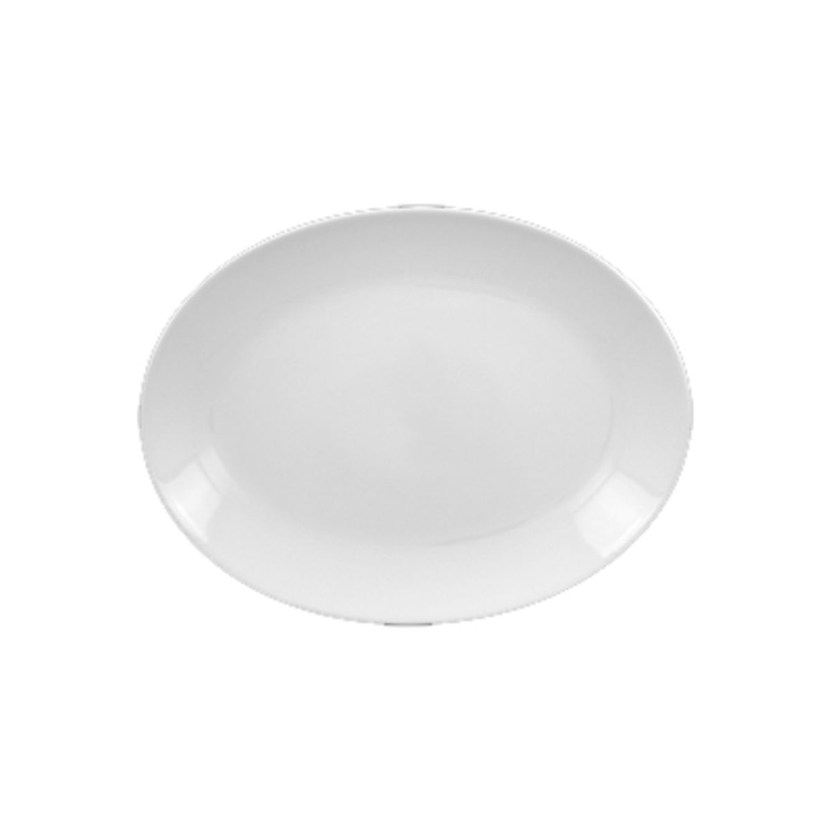 RAK PORCELAIN - SET DE 6 PLATO OVALADO PORCELANA BLANCO 32CM ORION RAK RAK PORCELAIN