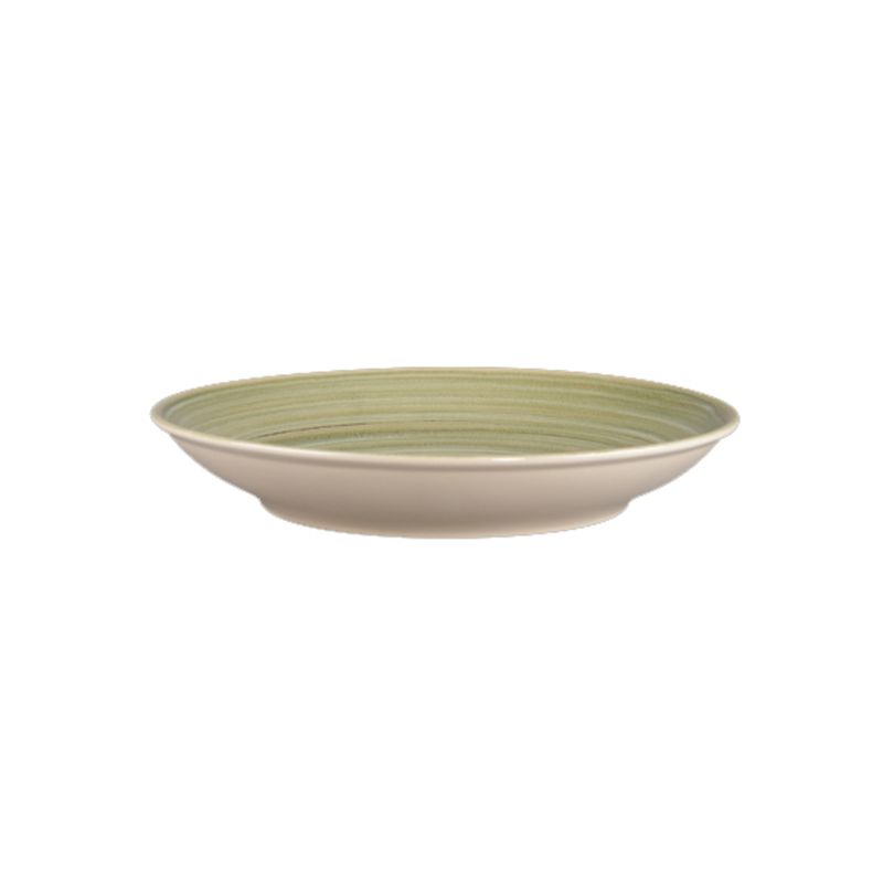 RAK PORCELAIN - SET DE 6 PLATO HONDO PORCELANA EMERALD 28CM SPOT RAK RAK PORCELAIN