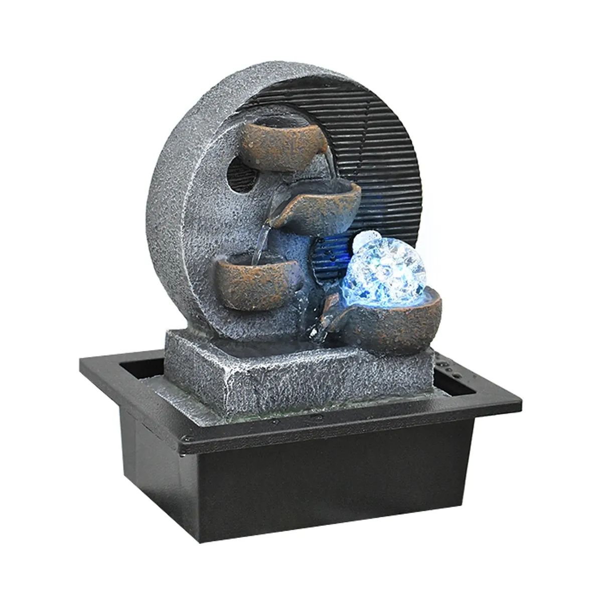 MSA MUEBLES SANTA ANA - FUENTE DE AGUA CANTAROS AL ORIZONTE ( 13 x 17 x 27 cm)