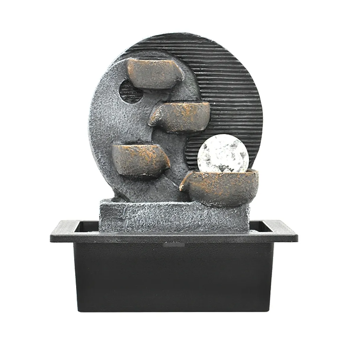 MSA MUEBLES SANTA ANA - FUENTE DE AGUA CANTAROS AL ORIZONTE ( 13 x 17 x 27 cm)