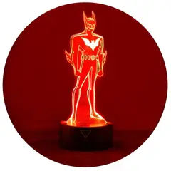 3DILUTION - Lámpara 3d Batman Beyond Fanart Base Negra