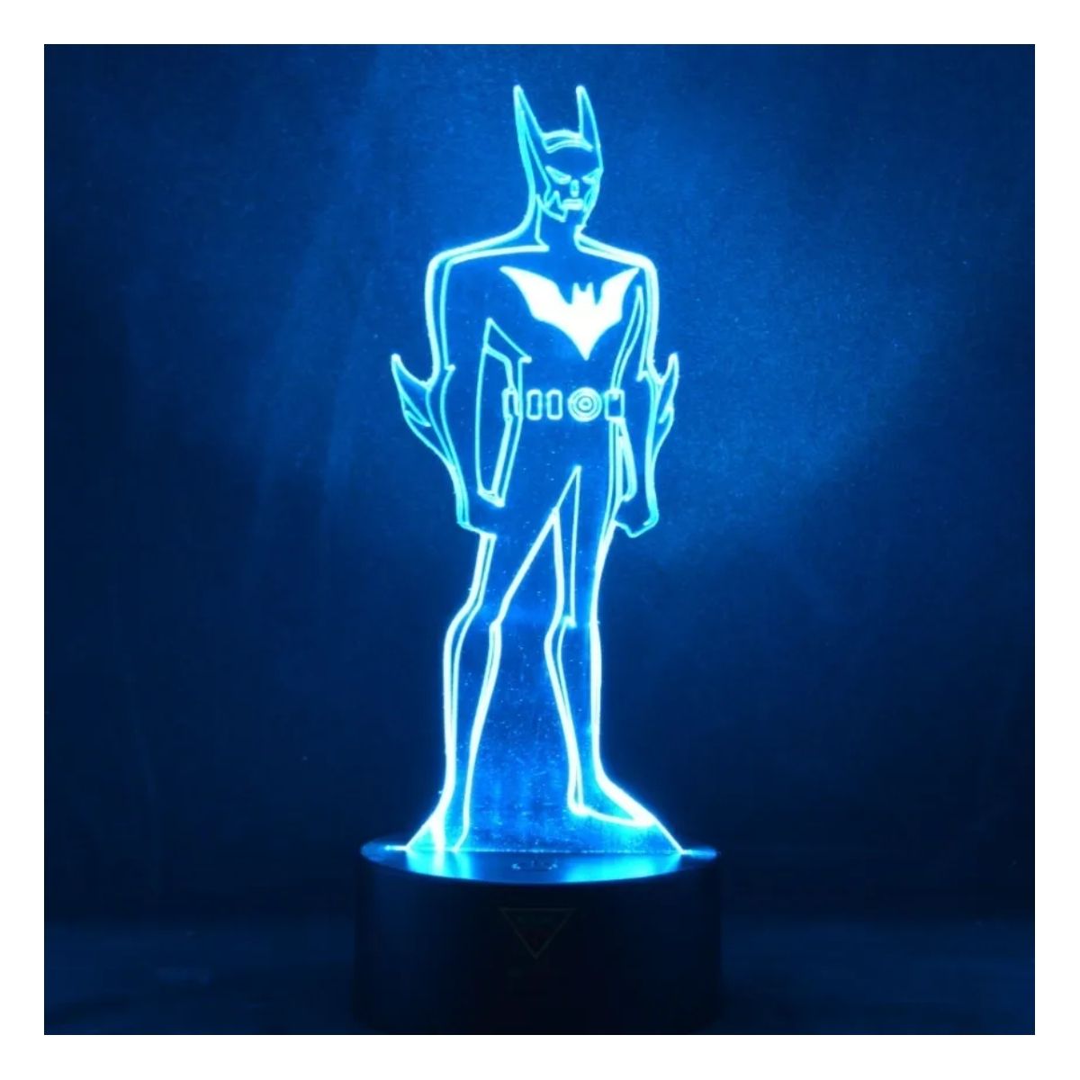 3DILUTION - Lámpara 3d Batman Beyond Fanart Base Negra