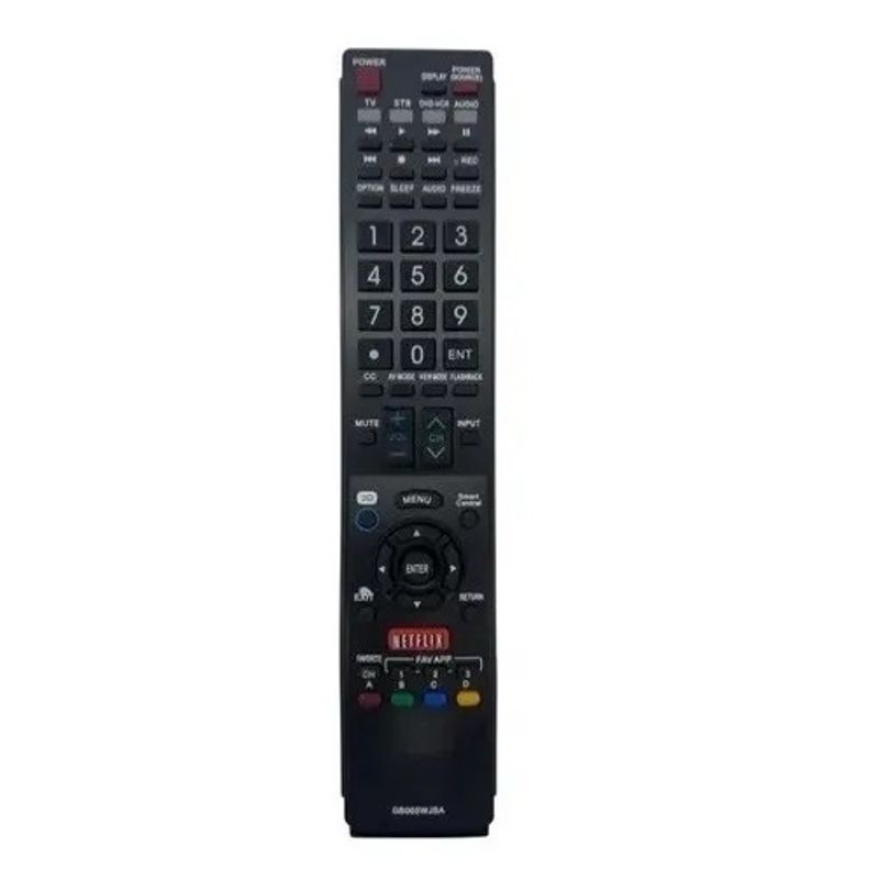 GENERICO - Control Remoto Compatible Con Smart Tv Sharp Aquos
