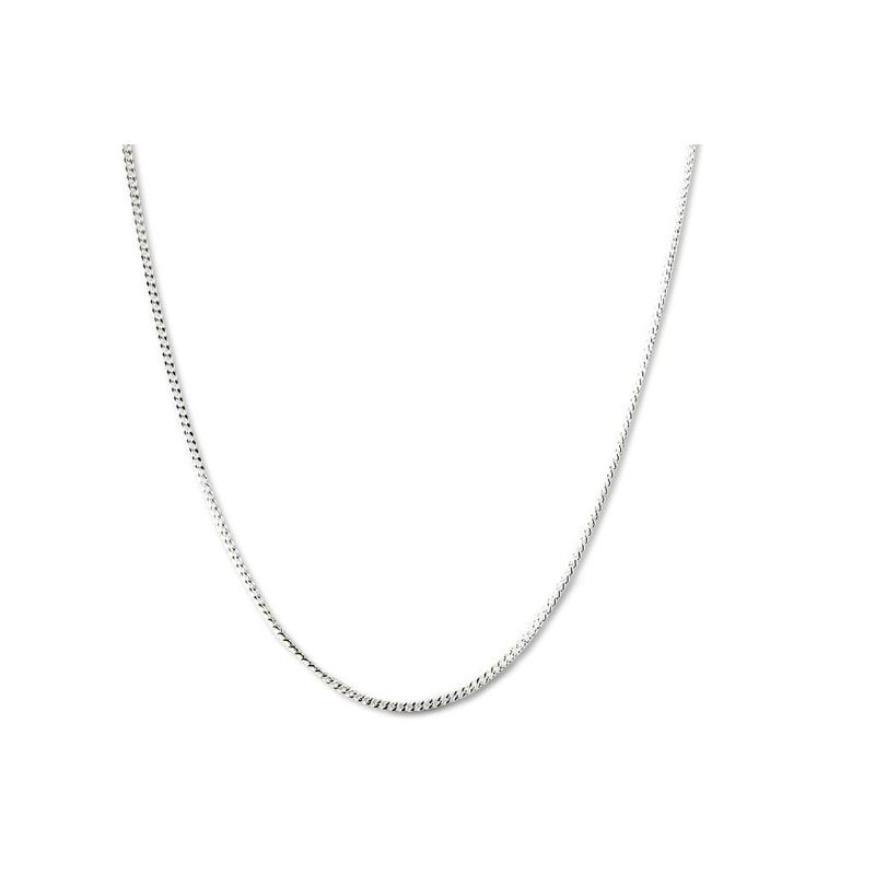 ANDREA COGGIOLA JOYAS - Cadena Grumet 50cm Plata Fina 925