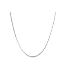ANDREA COGGIOLA JOYAS - Cadena Grumet 50cm Plata Fina 925