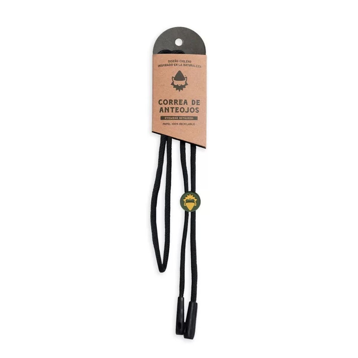 GNOMO - Strap Anteojos Nylon Sport Porum Black