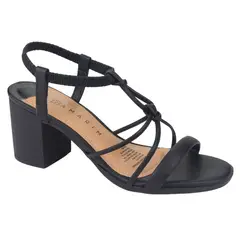 RAMARIM - Sandalia Mujer Negro Moda 2231202