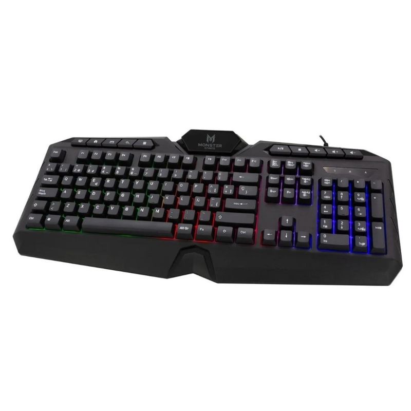 MONSTER GAMES - Teclado Gamer Monster Onset Rgb