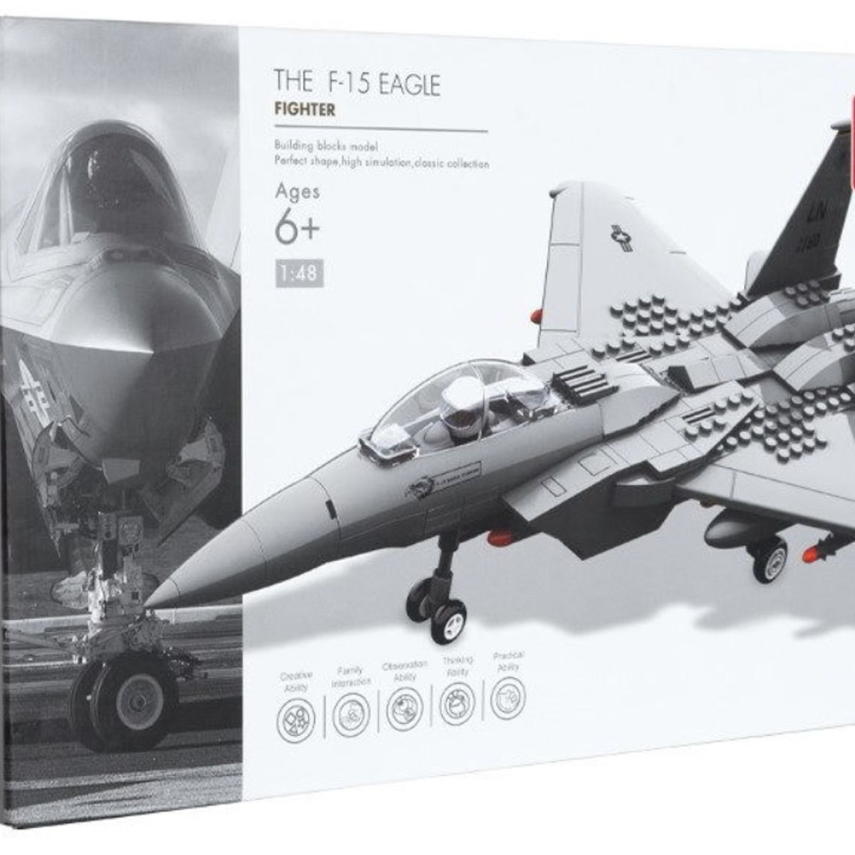 GENERICO - Avión F-15C Eagle USAF compatible Lego