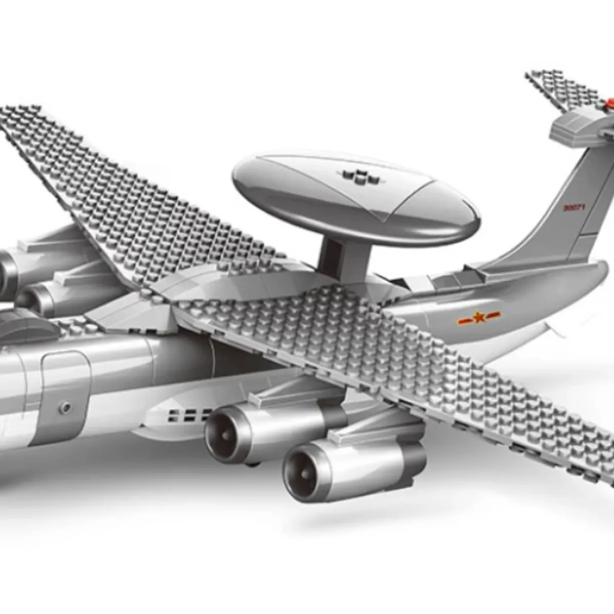 GENERICO - Avión Radar ilyushin IL-76 AWACS compatible Lego