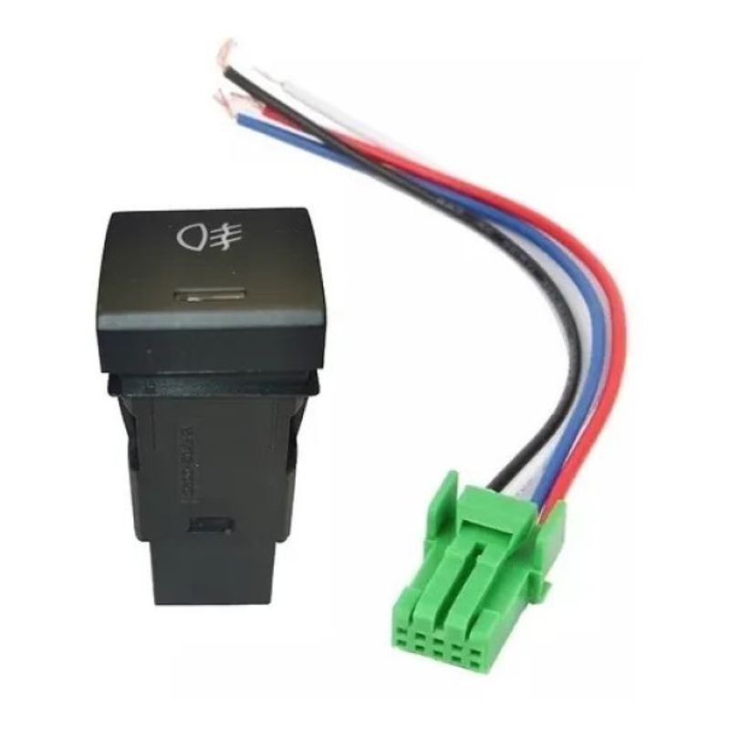 GENERICO - Boton Interruptor Neblinero Faro 12v Auto Universal 223213