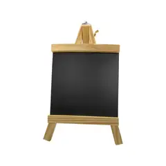 GENERICO - Atril con Pizarra de Tiza 30x59cm Madera
