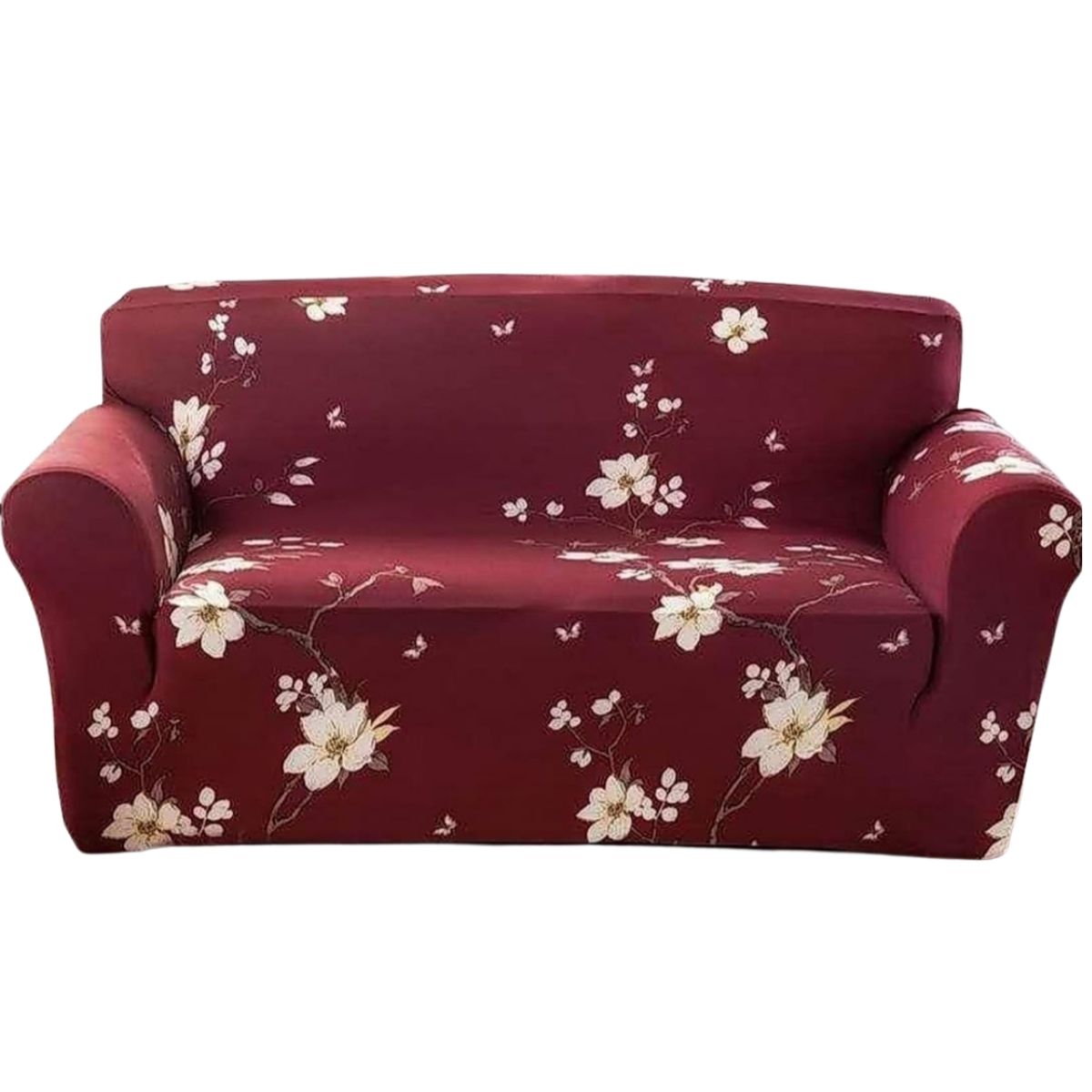 GENERICO - Cubre Sillon de tela elasticada LISA de 3 CUERPOS con DISEÑOS