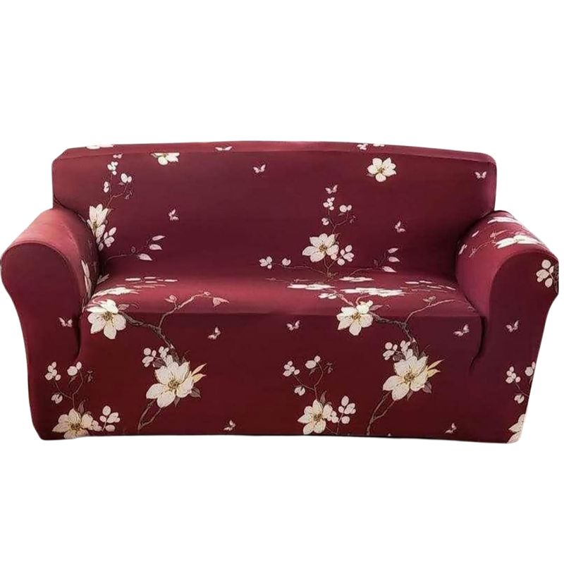 GENERICO - Cubre Sillon de tela elasticada LISA de 3 CUERPOS con DISEÑOS