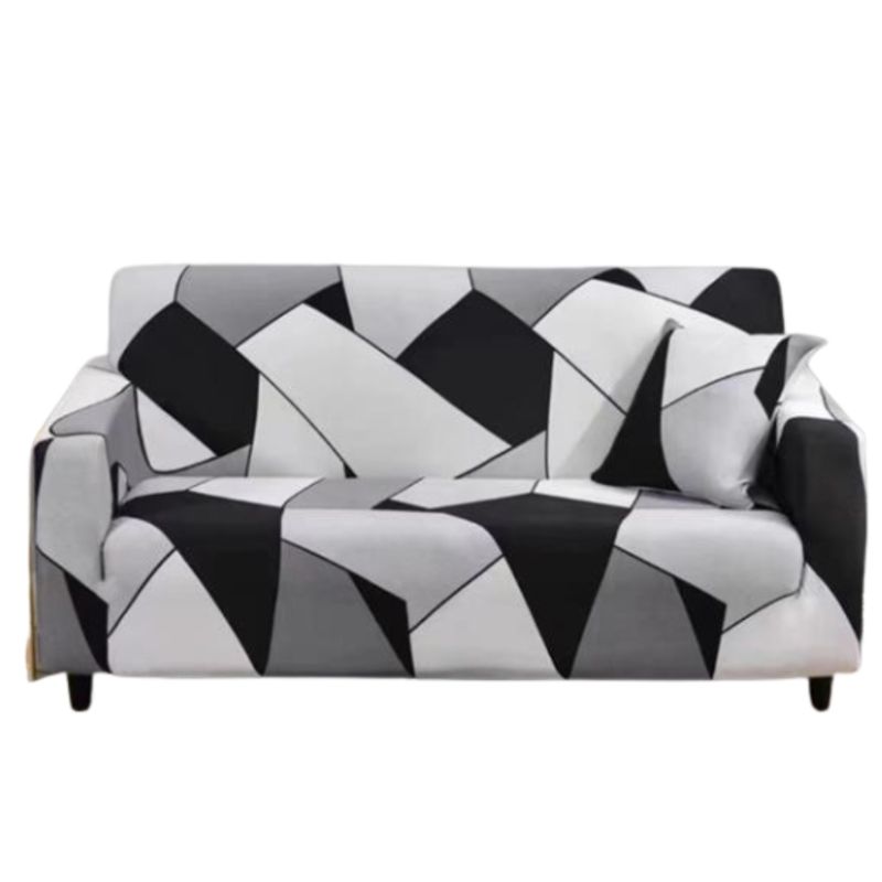 GENERICO - Cubre Sillon de tela elasticada LISA de 3 CUERPOS con DISEÑOS