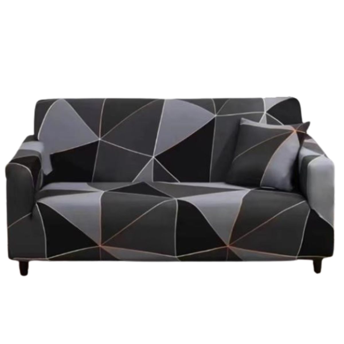 GENERICO - Cubre Sillon de tela elasticada LISA de 3 CUERPOS con DISEÑOS