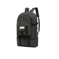 Mochila Bolso Multiusos Impermeable 50 Litros Negro