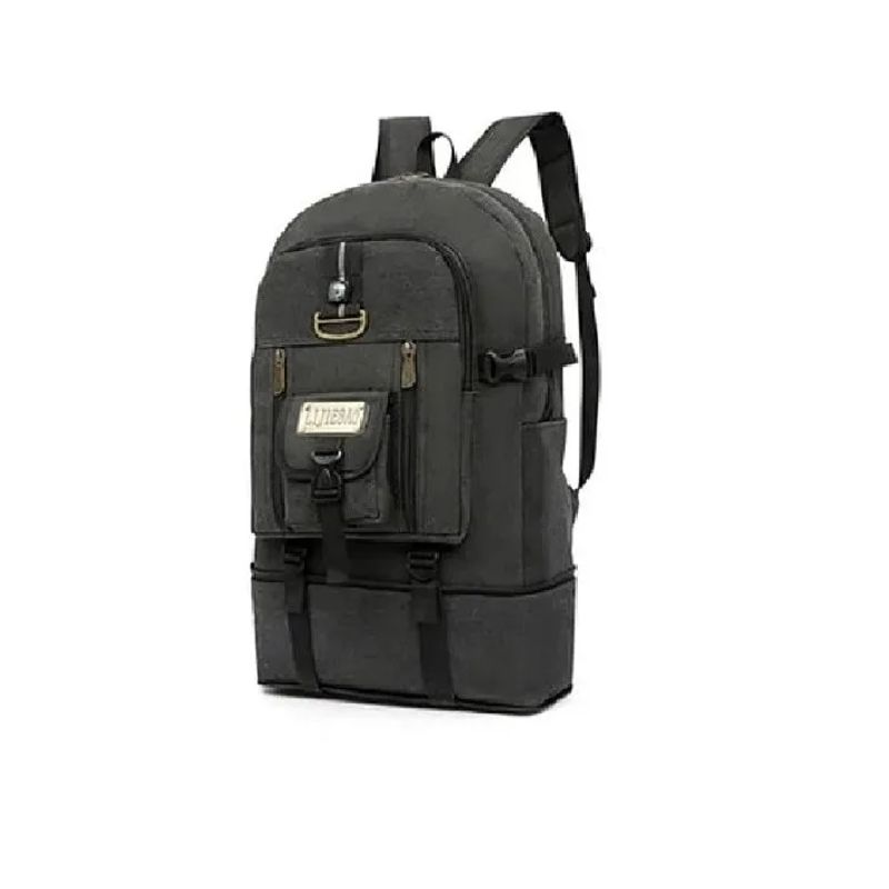 CARIBEE - Mochila Bolso Multiusos Impermeable 50 Litros Negro