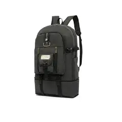 CARIBEE - Mochila Bolso Multiusos Impermeable 50 Litros Negro