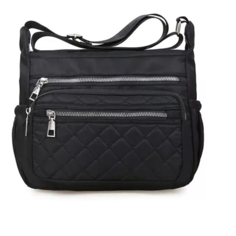 CARIBEE - Carteras Elegante Dama Bolso De Hombro Negro